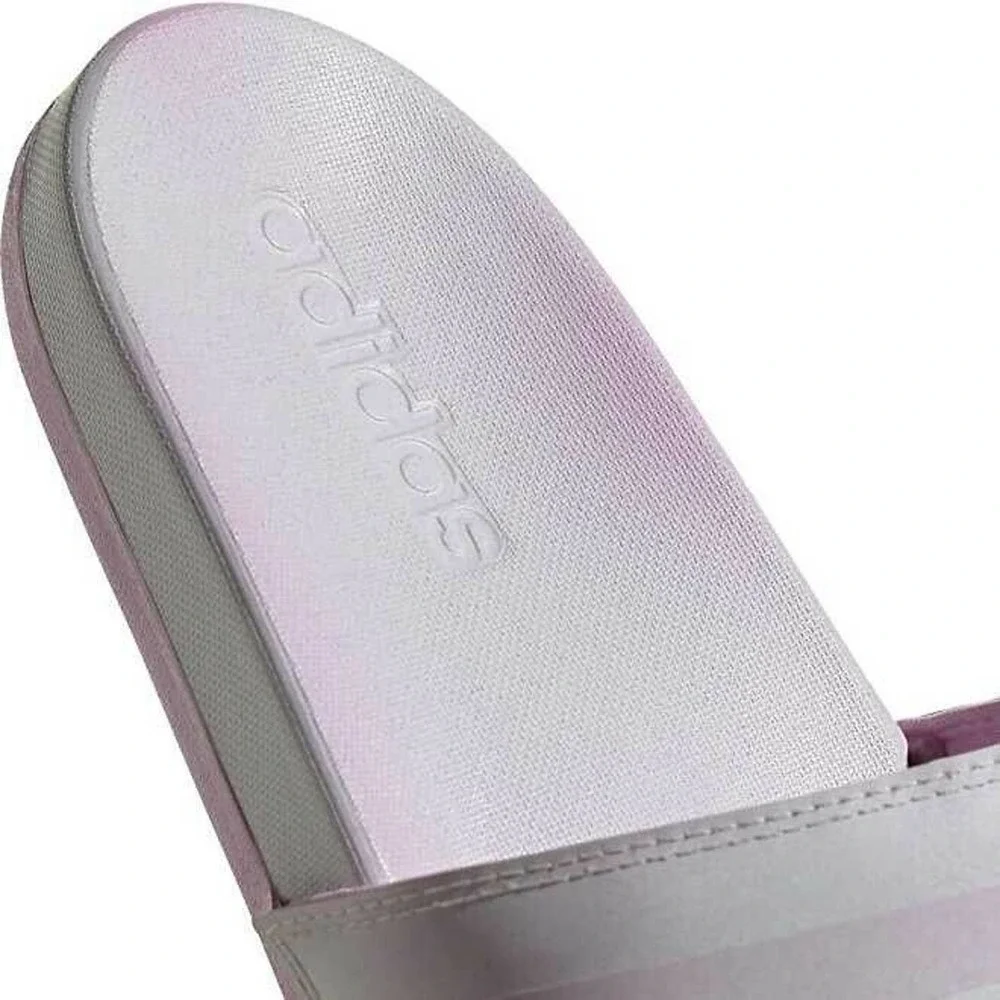 Under Armour Ansa Fixed Men 8 White Black Athletic Slide‎ Sandals 3023761-105